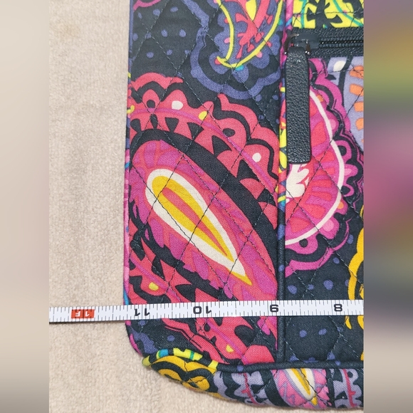 Vera Bradley Twilight Paisley Tri Zip Crossbody Bag - BRAND NEW NEVER USED! - Picture 14 of 16